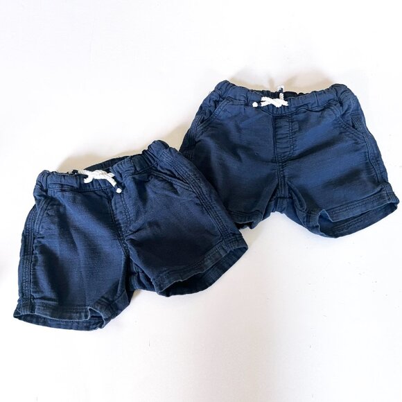 H&M 6 Piece Shorts Bundle, Green/Blue/Grey, 18 months - Picture 3 of 14